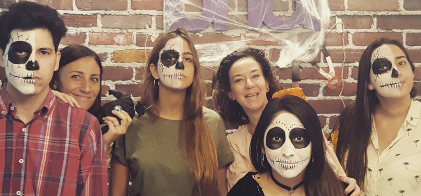 Discovery celebró Halloween junto a las centrales de medios
