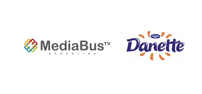 Danette se suma a los circuitos de MediaBusTV