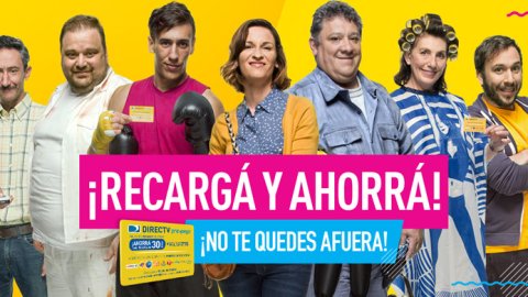 DIRECTV lanza su nueva campaña “Solo aquí” para su producto Prepago