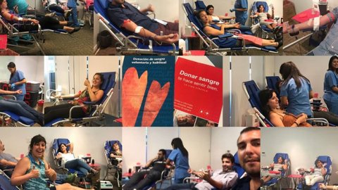 Dentsu realizó una colecta de sangre junto a la Fundación Hemocentro