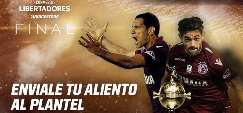 FOX Sports presenta la campaña "Enviale tu aliento al plantel de Lanús"