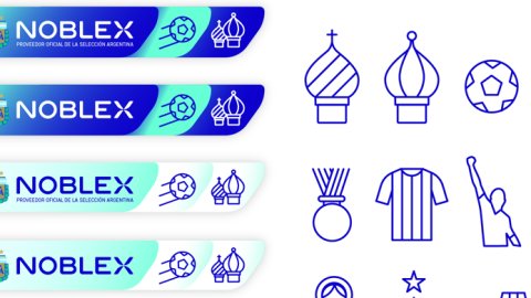 Noblex lanza su identidad para el Mundial de Rusia