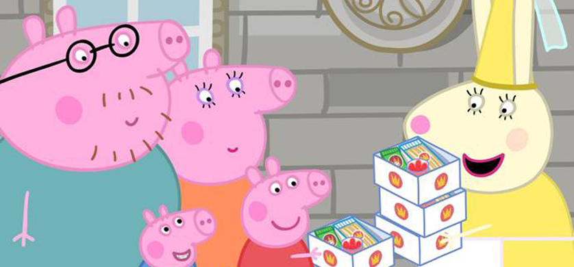 Discovery Kids premia a los fanáticos de Peppa