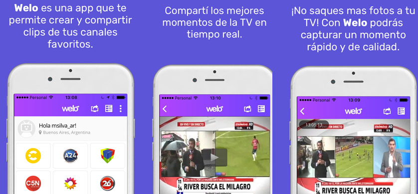 Welo lanzó su aplicación para iOS de Apple