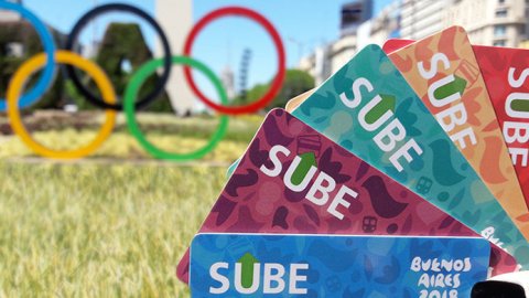 Nuevo diseño de Sube por los Juegos Olimpicos de la Juventud 2018