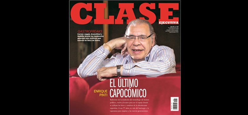 Clase Ejecutiva: Enrique Pinti, el último capocómico