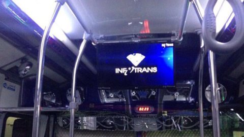 Info Trans lanza una pantalla 4K de 37 pulgadas en colectivos