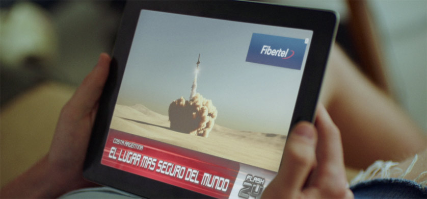 "Hagámoslo por la Humanidad", la campaña de Don para Fibertel
