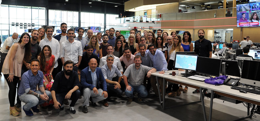 Artear recibió el 2018 junto a anunciantes y agencias