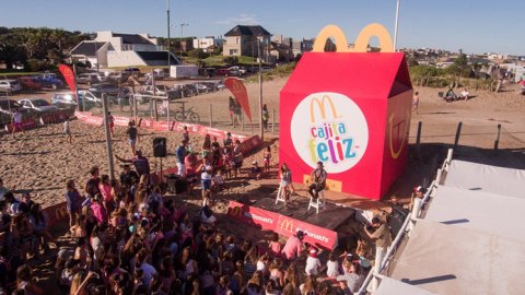 McDonald’s realizó diferentes acciones de verano en Pinamar
