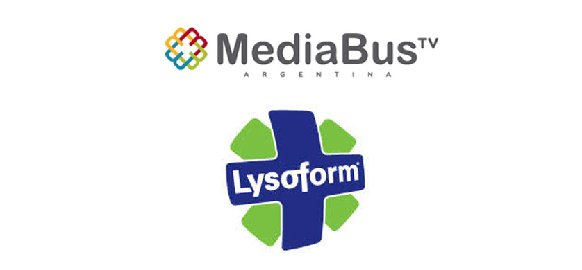 Lysoform se sumó a MediaBusTV