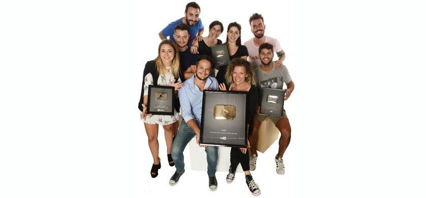 Telefe.com fue premiado por sus canales de YouTube