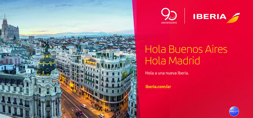 Carat lanzó la nueva campaña de Iberia en Argentina