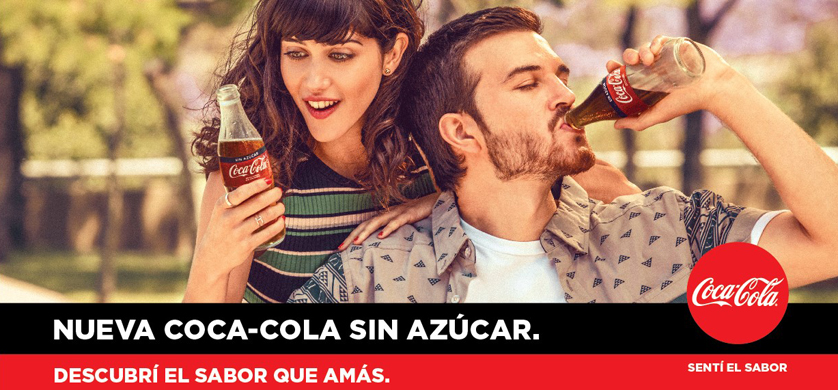 Campaña completa de la nueva Coca-Cola Sin Azúcar