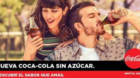 Campaña completa de la nueva Coca-Cola Sin Azúcar