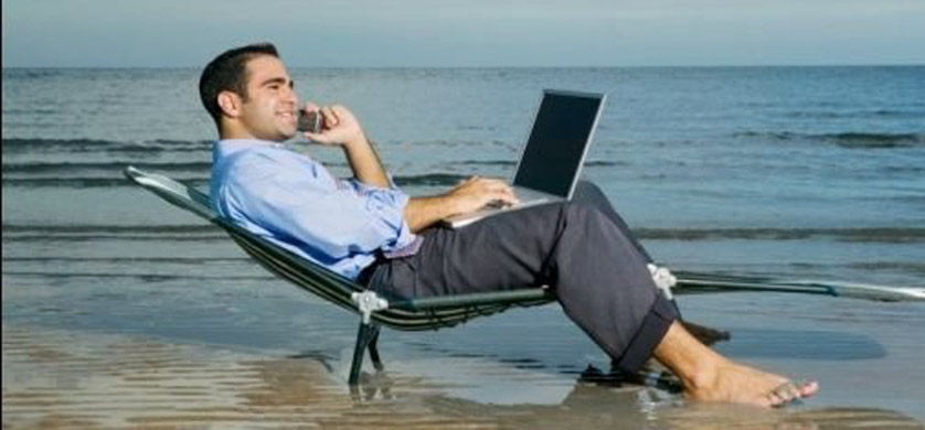 Sólo el 20% de los trabajadores se desconecta durante las vacaciones