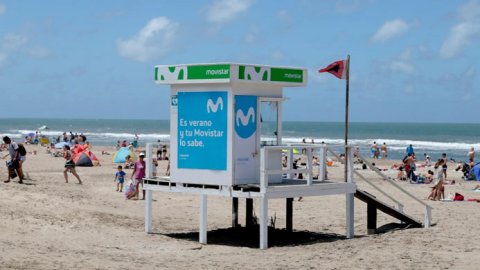 Acción de VPM en la costa para Movistar