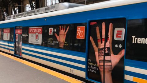 Volmedia estrenó publicidad exterior en trenes