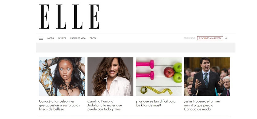 ELLE Argentina lanza su versión online