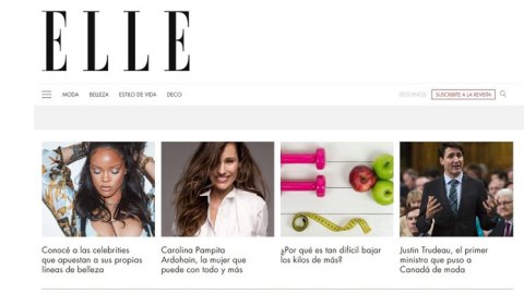 ELLE Argentina lanza su versión online