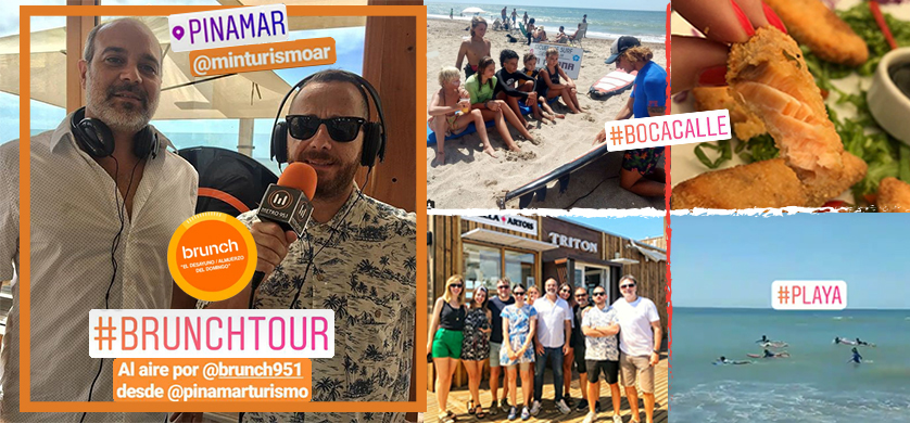Brunch tour de verano en la Costa Atlántica