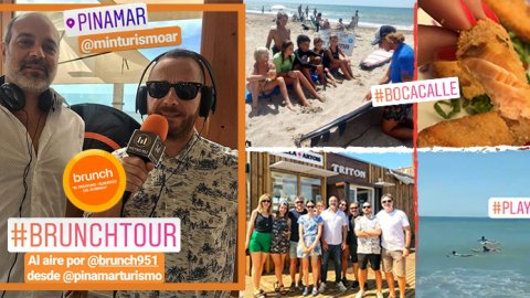 Brunch tour de verano en la Costa Atlántica