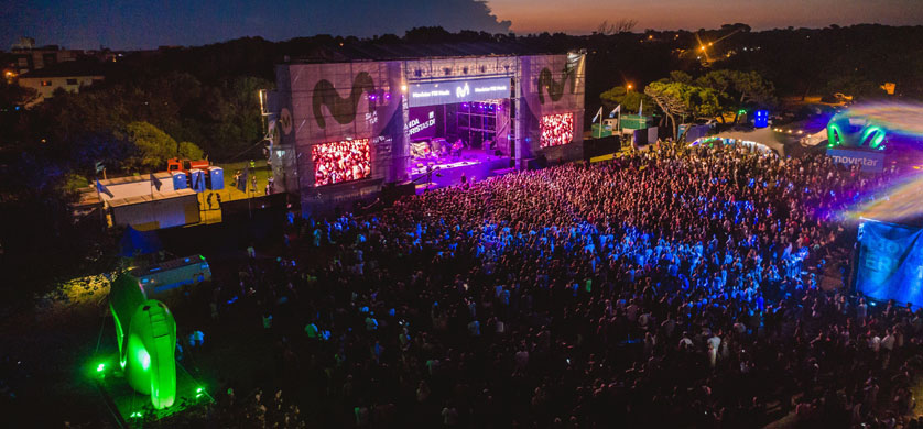 Más de diez mil personas en el Movistar Fri Music en Pinamar