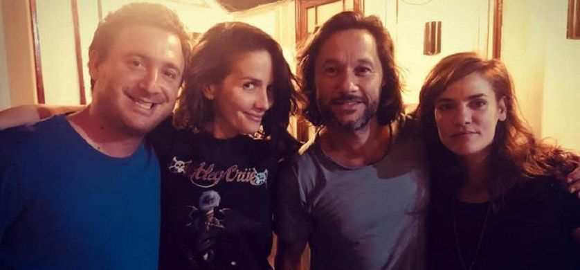 Natalia Oreiro y Diego Torres filman “Re loca"