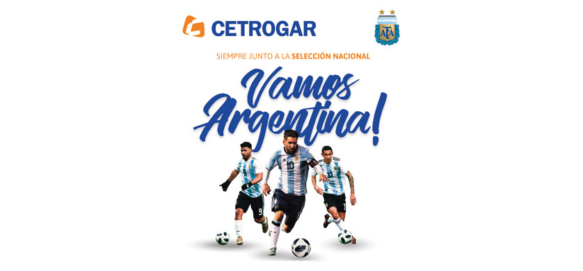 Cetrogar acompaña a la Selección Argentina en el Mundial de Rusia