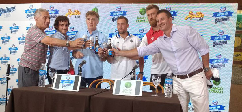Acción de Quilmes y la SAF en busca de un mejor folclore para el fútbol argentino