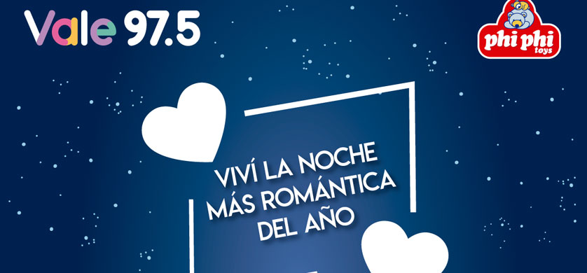Vale festeja la noche de los enamorados junto a Phi Phi Toys