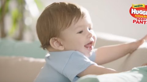 Huggies Active Sec lanza su comercial de “Baby Pants”