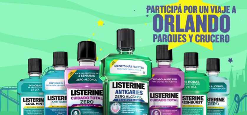 361 y Listerine lanzan la campaña “Más protección, más diversión”