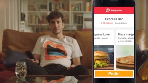 “Pedí comida a la velocidad de tu hambre”, de David para PedidosYa