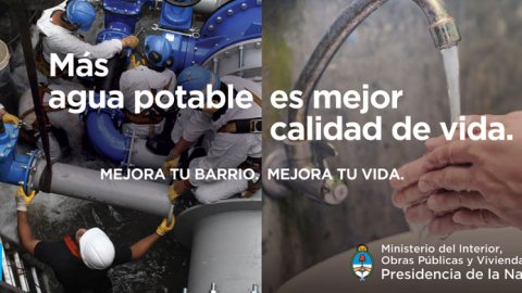 Sentidos fue premiada por su campaña para AySA - Ministerio del Interior