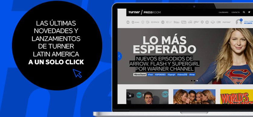 Turner presenta su nuevo sitio web para Argentina