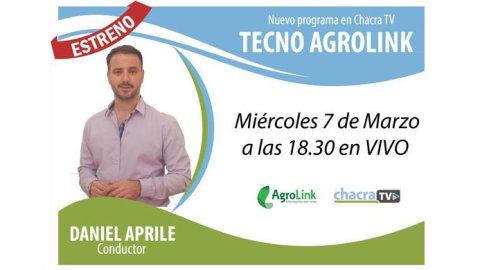 Se estrena Tecno Agrolink en Chacra TV
