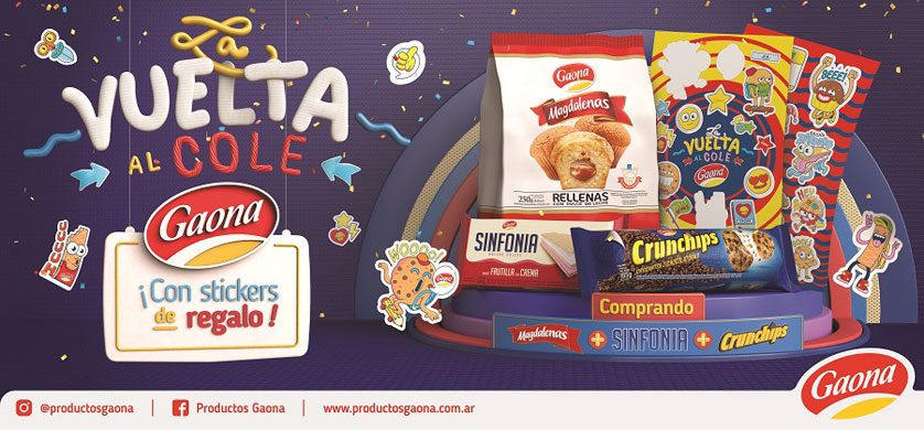 Gaona lanza una campaña para la vuelta al colegio