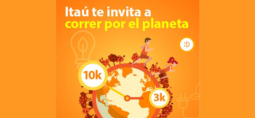 Itaú será sponsor en la carrera por la Hora del Planeta de Fundación Vida Silvestre