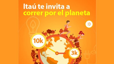 Itaú será sponsor en la carrera por la Hora del Planeta de Fundación Vida Silvestre