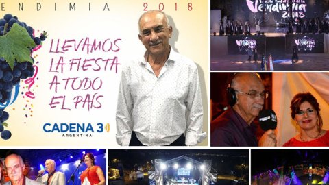 Mendoza celebró con Cadena 3 en la Previa de la Vendimia