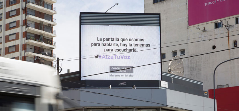Dentsu Aegis Network se sumó al 8M con una propuesta de VP Digital