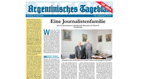 El Argentinisches Tageblatt lanza un suplemento por su 129° aniversario