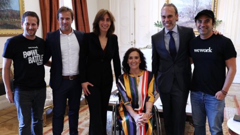 WeWork fue recibida por la vicepresidenta en la Casa Rosada