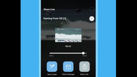 Twitter incorpora las marcas de tiempo para compartir videos en vivo