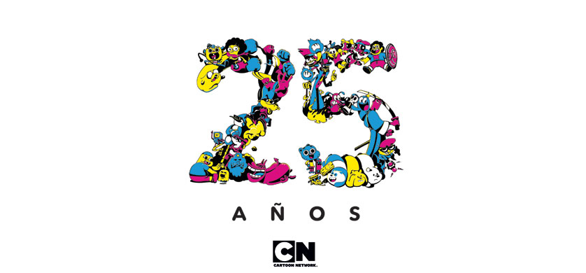 TNT celebra los 25 años de Cartoon Network