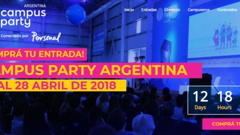 Vuelve Campus Party a la argentina