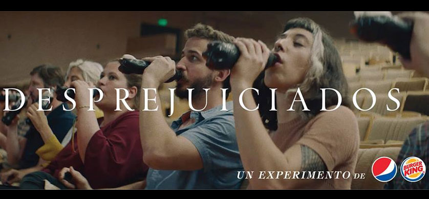 “Desprejuiciados”, la campaña de We Believers para Pepsi y Burger King