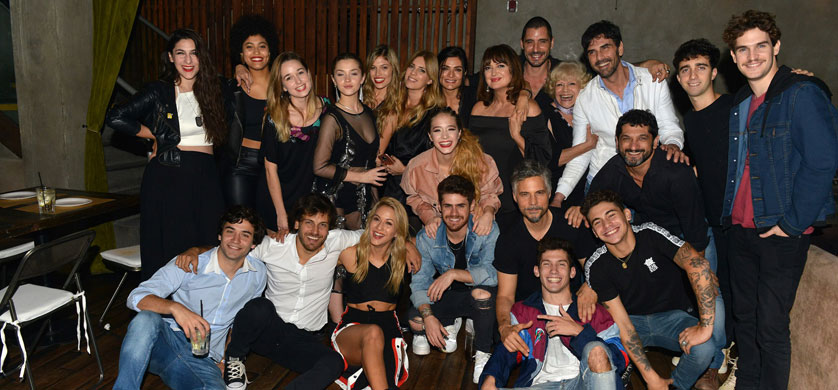 El elenco de Simona festejó los 50 programas