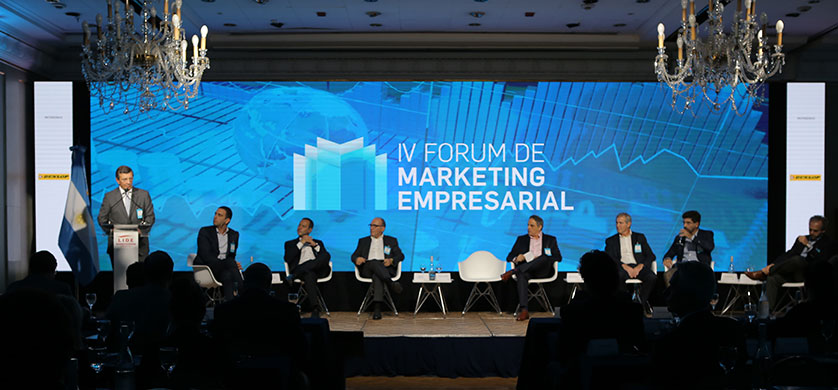 Con la organización de LIDE Argentina, se desarrolló el IV Fórum de Marketing Empresarial